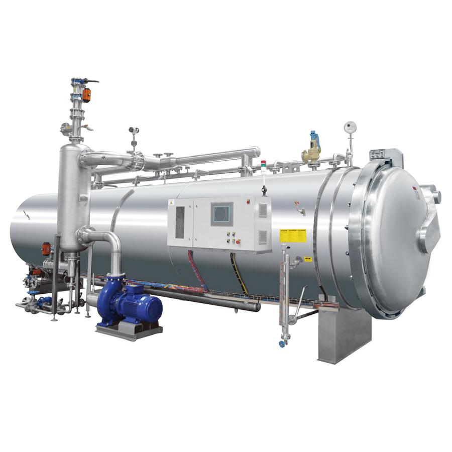 全自動(dòng)臥式殺菌鍋