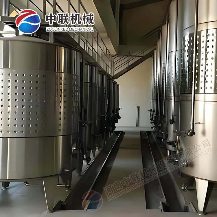 整套西梅果酒生產(chǎn)線設備